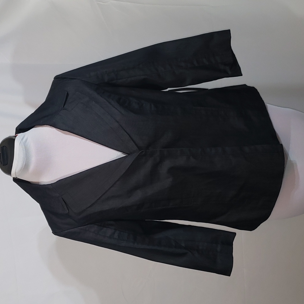 NWOT Willi Smith 3/4 Sleeve Hidden Snap Front Blazer Suit Jacket Medium